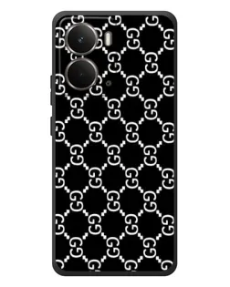 Чохол для RealMe P3 з картинкою «Gucci — сітчастий паттерн»