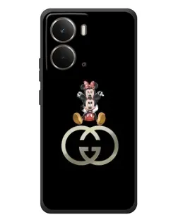 Чохол для RealMe P3 з картинкою «Мінні Маус на лого»