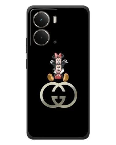 Чохол для RealMe P3 з картинкою «Мінні Маус на лого»