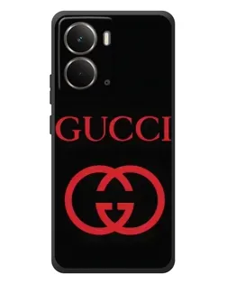 Чохол для RealMe P3 з картинкою «Gucci — червоний логотип»