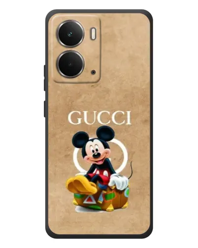Чохол для RealMe P3 з картинкою «Міккі Маус Gucci — крафт»