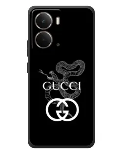 Чохол для RealMe P3 з картинкою «Gucci — срібна змія»
