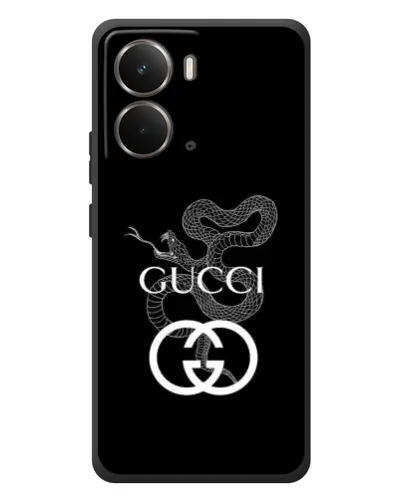 Чохол для RealMe P3 з картинкою «Gucci — срібна змія»