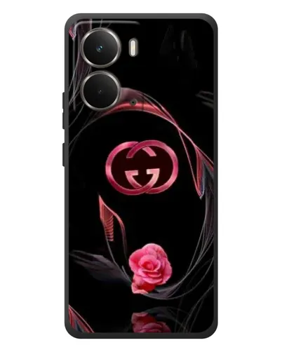 Чохол для RealMe P3 з картинкою «Gucci — неонова троянда»