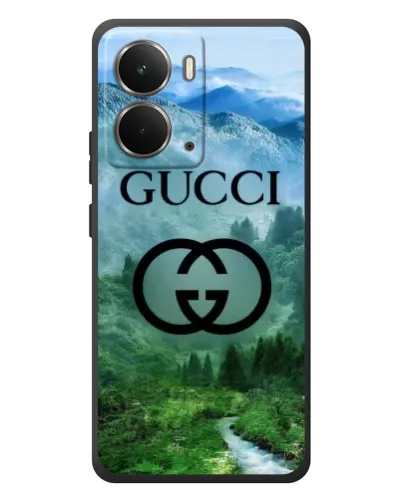 Чохол для RealMe P3 з картинкою «Gucci — гірський пейзаж»