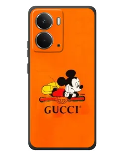 Чохол для RealMe P3 з картинкою «Міккі Маус Gucci — помаранч»