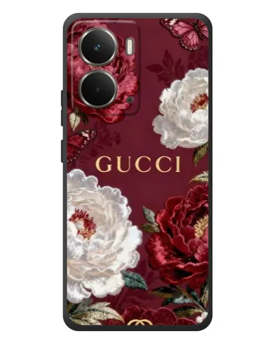 Чохол для RealMe P3 з картинкою «Gucci — бордові троянди» Чохол для RealMe P3 з картинкою «Gucci — бордові троянди»