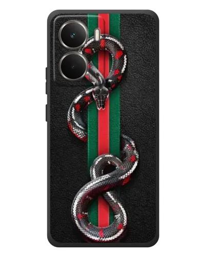 Чохол для RealMe P3 з картинкою «Gucci — змія на смузі» Чохол для RealMe P3 з картинкою «Gucci — змія на смузі»