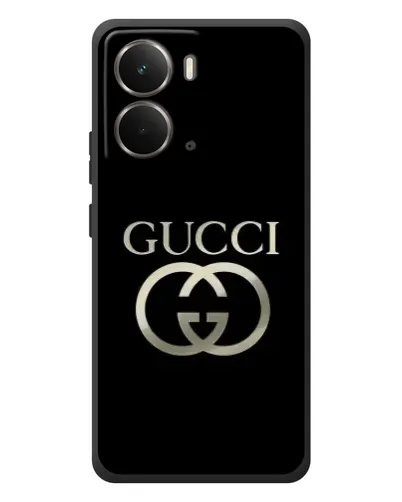 Чохол для RealMe P3 з картинкою «Gucci — золото на чорному» Чохол для RealMe P3 з картинкою «Gucci — золото на чорному»