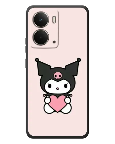 Чохол для RealMe P3 з картинкою «Kuromi та серце»