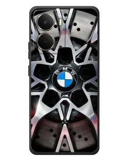 Чехол для RealMe P3 с картинкой «BMW — деталь диска»