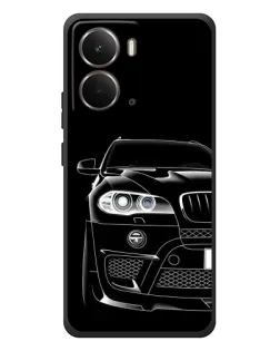 Чохол для RealMe P3 з картинкою «Темний силует BMW»