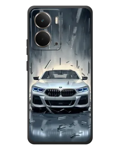 Чохол для RealMe P3 з картинкою «BMW у світлі фар»