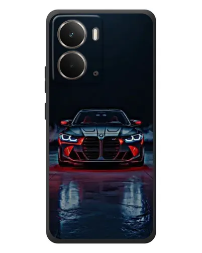 Чохол для RealMe P3 з картинкою «BMW на мокрій дорозі»