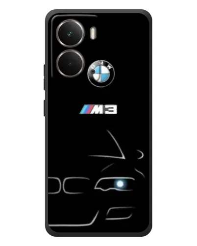 Чохол для RealMe P3 з картинкою «Мінімалістичний принт BMW M3»