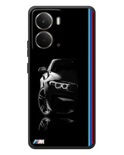 Чохол для RealMe P3 з картинкою «Силует BMW в темряві»