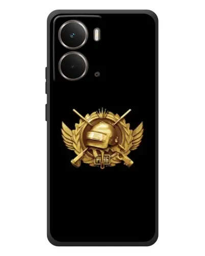 Чехол для RealMe P3 с картинкой «PUBG — оранжевый градиент»