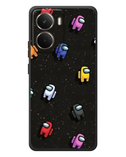 Чехол для RealMe P3 с картинкой «Космический паттерн Among Us»