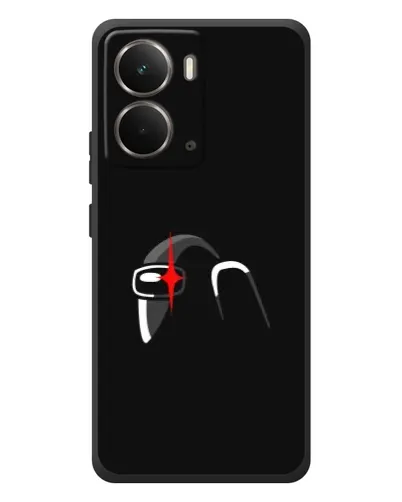 Чехол для RealMe P3 с картинкой «Among Us шлем»