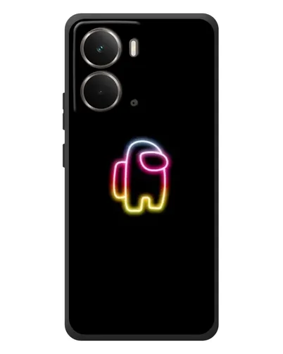 Чехол для RealMe P3 с картинкой «Among Us градиент»