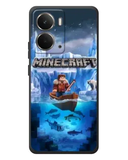 Чохол для RealMe P3 з картинкою «Minecraft льодянийсвіт»