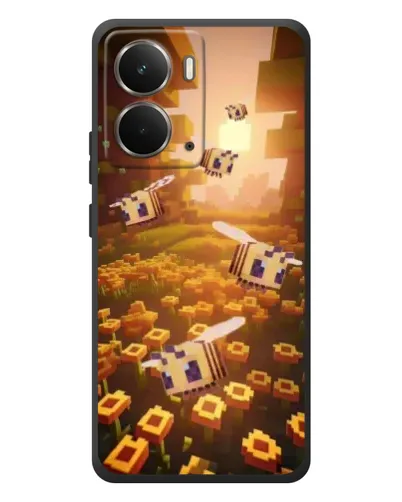 Чехол для RealMe P3 с картинкой «Поле подсолнухов»