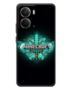 Чохол для RealMe P3 з картинкою «Minecraft Diamond лого»