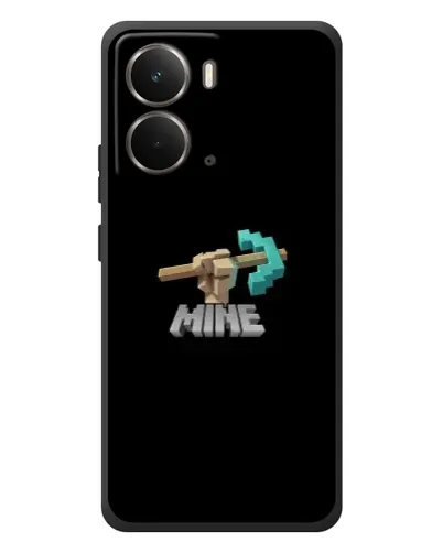 Чехол для RealMe P3 с картинкой «Алмазная кирка»