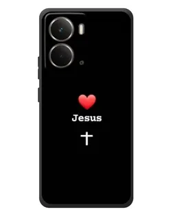 Чохол для RealMe P3 з картинкою «Серце - Jesus»
