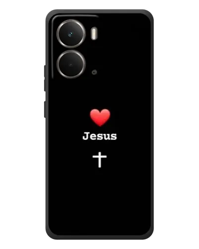 Чохол для RealMe P3 з картинкою «Серце - Jesus»