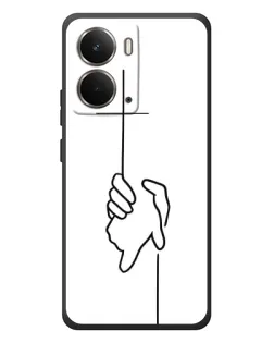 Чохол для RealMe P3 з картинкою «Рука тримає»