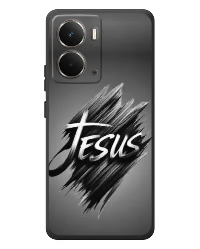 Чохол для RealMe P3 з картинкою «Напис Jesus Graffiti»