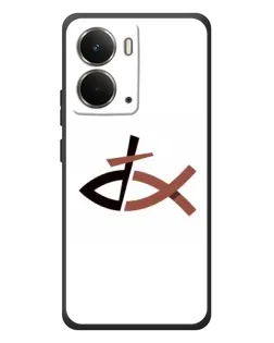 Чохол для RealMe P3 з картинкою «Риба та хрест»