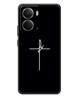Чохол для RealMe P3 з картинкою «Тонкий хрест»
