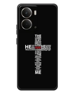 Чохол для RealMe P3 з картинкою «Текстовий хрест»