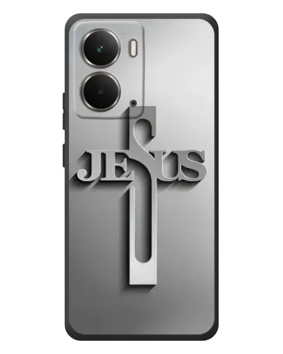 Чохол для RealMe P3 з картинкою «Металевий хрест Jesus» Чохол для RealMe P3 з картинкою «Металевий хрест Jesus»