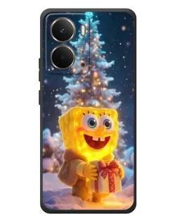 Чохол для RealMe P3 з картинкою «Різдвяний Спанч Боб»