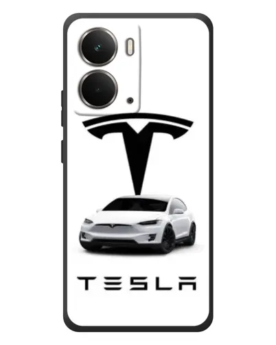 Чехол для RealMe P3 с картинкой «Tesla White Style»
