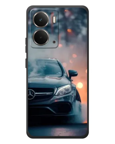 Чохол для RealMe P3 з картинкою «Mercedes — нічне місто»