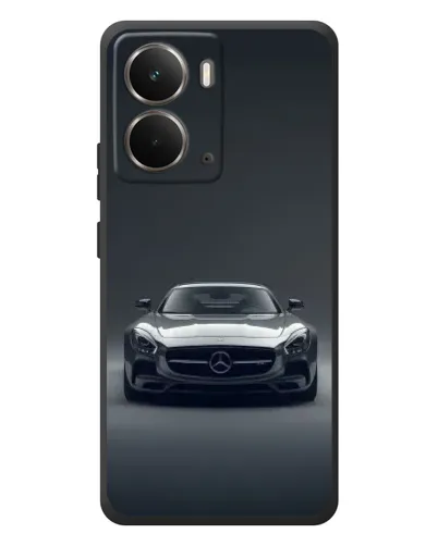 Чохол для RealMe P3 з картинкою «Mercedes на чорному»