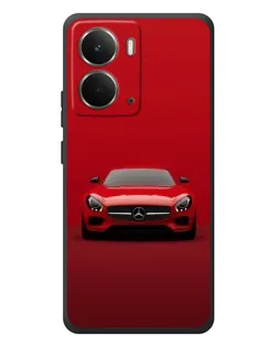 Чохол для RealMe P3 з картинкою «Червоний Mercedes AMG»