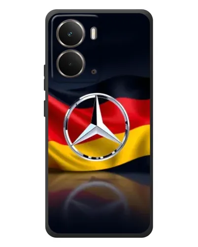 Чохол для RealMe P3 з картинкою «Mercedes — прапор Німеччини»