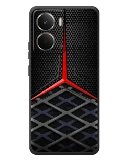 Чохол для RealMe P3 з картинкою «Mercedes Carbon Grid»