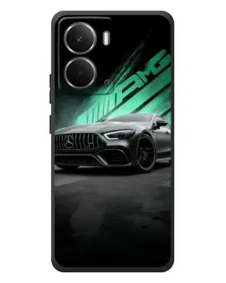 Чохол для RealMe P3 з картинкою «Темний Mercedes AMG»