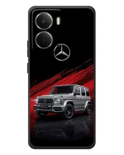 Чохол для RealMe P3 з картинкою «Mercedes G-Class червоний»