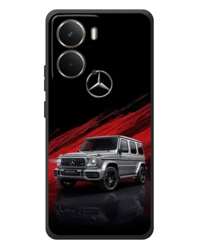Чохол для RealMe P3 з картинкою «Mercedes G-Class червоний»