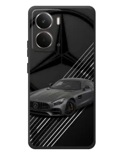 Чохол для RealMe P3 з картинкою «Mercedes AMG — графіка»