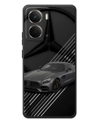 Чохол для RealMe P3 з картинкою «Mercedes AMG — графіка»