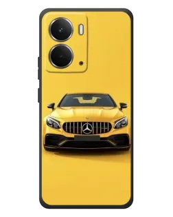 Чохол для RealMe P3 з картинкою «Жовтий Mercedes GT»