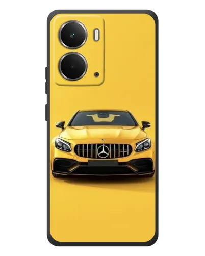 Чохол для RealMe P3 з картинкою «Жовтий Mercedes GT»